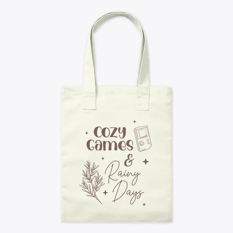 Cozy Games & Rainy Days Tote Bag