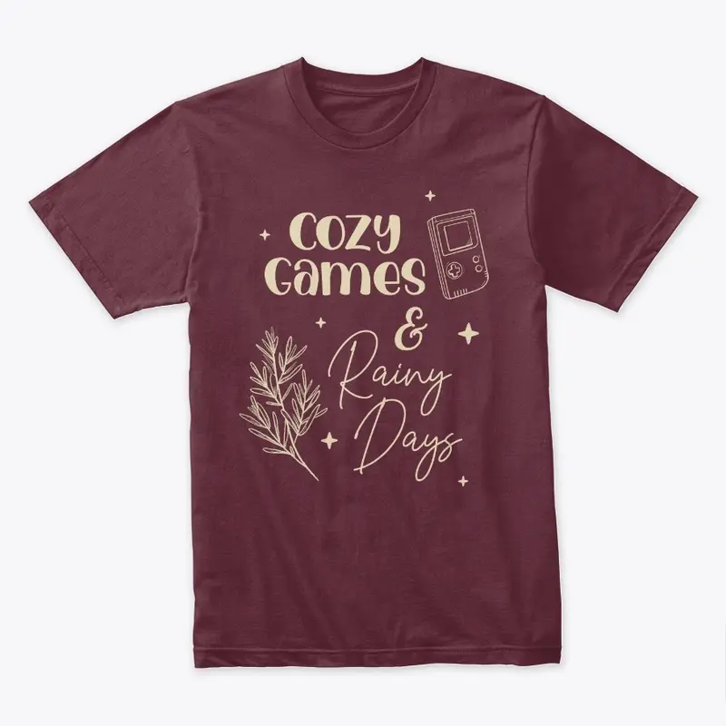 Cozy Games & Rainy Days Premium Tee 