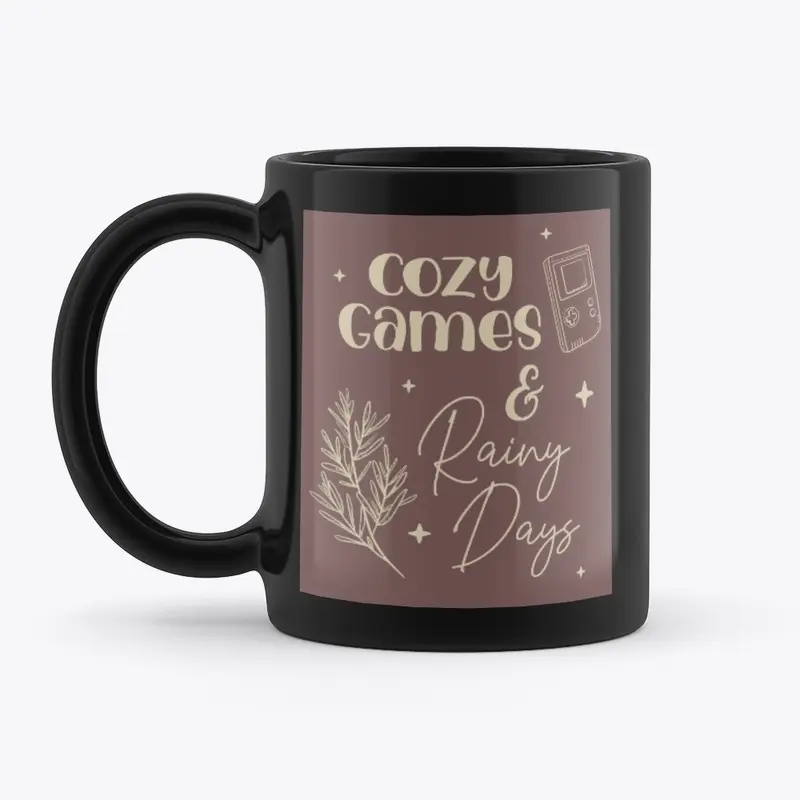 Cozy Games & Rainy Days Tea Mug