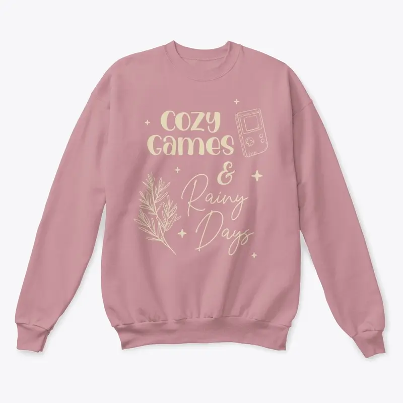 Cozy Games & Rainy Days Cozy Sweatshirt